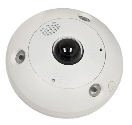 6MP Fisheye IP Fixed Dome Camera - Outdoor IP66 - White