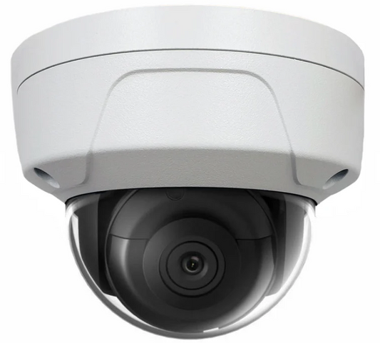 4MP Dome IP Camera - Fixed Lens - 30m IR Range - IP67 Rated - 6mm Lens